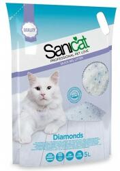Sanicat Diamonds Natural - силиконова котешка тоалетна 15 литра / 7.1 кг