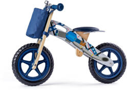 Woodyland Bicicleta de echilibru - albastru (93065) - drool