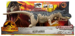 Mattel Jurassic World Dominion Extreme Damage Dinozaur Allosaurus (mthfk06) - drool