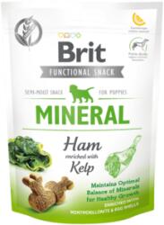 Brit Functional Snack jutalomfalat - Mineral - kölyökkutyáknak (sonka, hínár) 150g