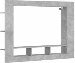 vidaXL betonszürke szerelt fa TV-szekrény 152x22x113 cm 833725