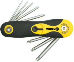 VOREL set chei torx 8 buc. , t9-t40, cr-v (56507) (VO-56507) Cheie imbus