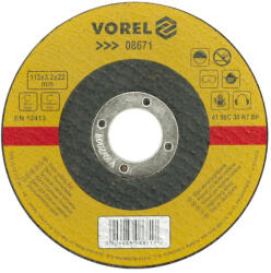 TOYA disc taiat piatra 125x3, 2x22 mm (8672) (VO-08672) Disc de taiere