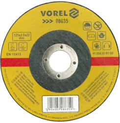 TOYA disc abraziv debitat metale 125x2, 5x22 (8635) (VO-08635) Disc de taiere