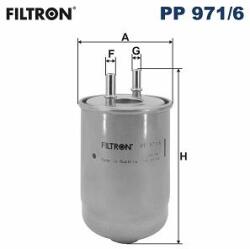 FILTRON filtru combustibil FILTRON PP 971/6 (PP 971/6) - automobilus