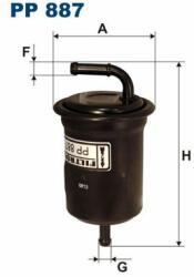 FILTRON filtru combustibil FILTRON PP 887 (PP 887) - automobilus