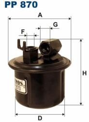 FILTRON filtru combustibil FILTRON PP 870 (PP 870) - automobilus