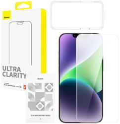 Baseus Tempered Glass screen protector Baseus OS for Iphone 13/13 Pro/14(Clear) (32637) - vexio