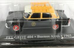 Deagostini Peugeot 404 Buenos Aires 1965 Taxi1/43 (12118)