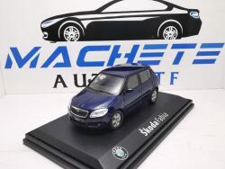 ABREX Skoda Fabia 2 storm blue 20071/43 (13204)