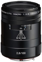 Pentax HD D-FA Macro 100mm F2.8ED AW (fekete) (20320)