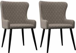 vidaXL 2 buc gri taupe 282524