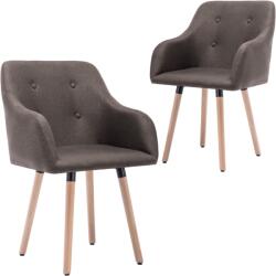 vidaXL 2 buc gri taupe 322990
