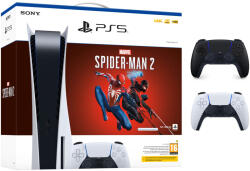 Sony Playstation 5 Disc + Joc Marvel Spider-Man 2 + Extra Controller, Consola de jocuri PS5, 825GB (CFI-1216A_SM2-G2)