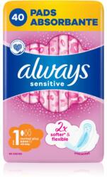 Always Sensitive Normal Plus absorbante fara parfum 40 buc