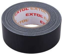 EXTOL PREMIUM ragasztószalag textiles, fekete, 50mm×50m (hobby szalag / duckt tape) - MBL 8856313 (MBL 8856313)