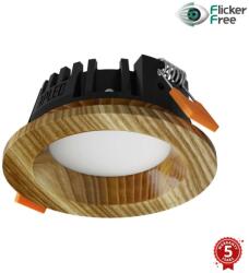 APLED APLED - LED Lámpa RONDO WOODLINE LED/3W/230V 4000K átm. 9 cm kőris tömör fa AP0187 (AP0187)