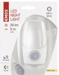EMOS LED éjjeli fény mozgásérzékelővel LED