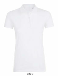 SOL'S Női galléros póló SOL'S SO01709 Sol'S phoenix Women - Cotton-Elastane polo Shirt -M, White