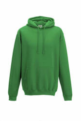 Just Hoods Uniszex kapucnis pulóver Just Hoods AWJH001 College Hoodie -S, Earthy Green