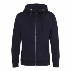 Just Hoods Uniszex pulóver Just Hoods AWJH150 Graduate Heavyweight Zoodie -L, New French Navy