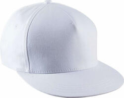 K-UP Uniszex sapka K-UP KP139 Snapback Cap - 5 panels -Egy méret, White