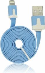 Blue Star BS201720 USB Type-A apa - Lightning apa Adat és töltő kábel - Kék (1m) (BS201720)