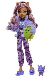 Monster High Monster High, Pijama Party, papusa Clawdeen cu accesorii