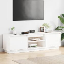 vidaXL fehér tömör fenyőfa TV-szekrény 140 x 35 x 40 cm (840413) - vidaxl