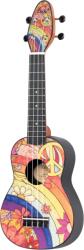 Ortega Guitars KEIKI K2-68-L Sopran ukulele balkezes Set