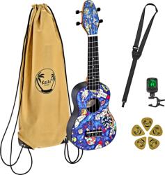 Ortega Guitars KEIKI K2-SP Soprano ukulele Set