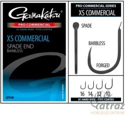Gamakatsu Commercial Spade End A1 PTFE Barbless Méret: 12 - Gamakatsu Szakáll Nélküli Lapkás Feeder Horog
