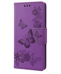 ART Husa portofel Sony Xperia 10 IV 5G BUTTERFLIES violet