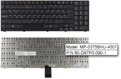 Albacomp - Clevo Albacomp Activa, Clevo D470V, D9000T, M67SU MAGYAR laptop billentyűzet (MP-03756HU-4301)