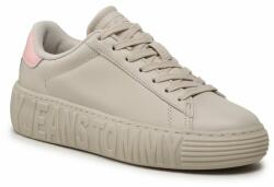 Tommy Hilfiger Sneakers Tommy Jeans T-Jw New Cupsole Leather Lc EN0EN02212 Bleached Stone AEV