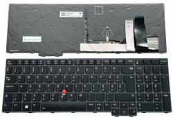 Lenovo Thinkpad T16 P16s Gen 1 Gen 2 Thinkpad L15 Gen 3 háttérvilágítással (backlit) trackpointtal (pointer) magyar (HU) fekete laptop/notebook billentyűzet gyári