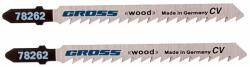 GROSS T101D 2db professional penge szúrófűrészhez fa (78262)