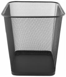 D. RECT Cos pentru hartii, metalic, patrat, 18 l MESH (110784)