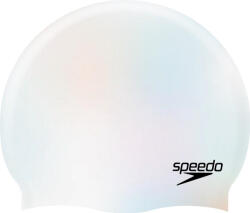 Speedo Cască de înot speedo plain moulded silicone cap alb