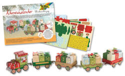 Heida - Calendarul de advent tren de Crăciun, set de 60 de bucăți (4001868085761)