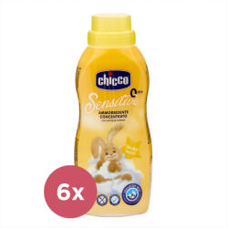 Chicco - 6x Balsam de rufe concentrat Gentle touch 750 ml (68294.10-6)