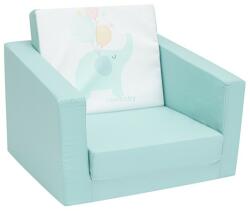 New Baby - Canapea pentru copii, Elephant mint (8596164130490)