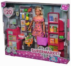 Simba Toys - Păpușă Steffi Supermarket (S 5733613) Papusa Barbie