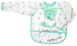 Akuku - Babețică pentru bebeluși Akukuku Teddy Bear cu mâneci și buzunar (5907644005185) Bavata
