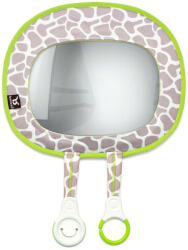 Benbat - Oglindă auto pentru copii cu suporturi practice pentru jucării, girafă 0m+ (GG831)