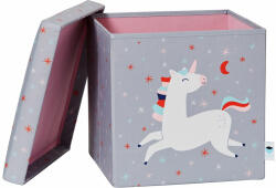 Love It Store It - Cutie de jucării / scaun, Happy Kids - Unicorn (LI-677109)
