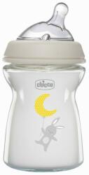 Chicco - Sticle pentru bebeluși Natural Feeling 250 ml neutru 0m+ (81221.30)