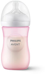 Philips - Natural Response Sticlă 260 ml, 1m+ roz (989653)