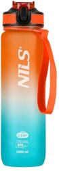 Nils Camp - Sticlă de băut din Tritan Camp NCD68 1000 ml portocaliu-albastru (5907695552317)
