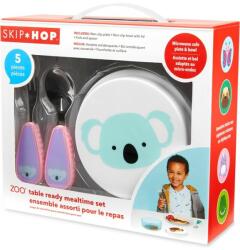 Skip Hop - Set de masă ZOO 5 buc Koala 12m+ (9N582510) Set pentru masa bebelusi